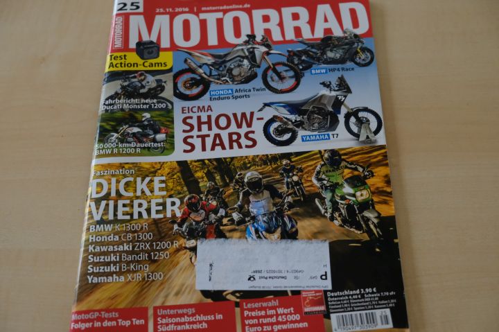 Deckblatt Motorrad (25/2016)