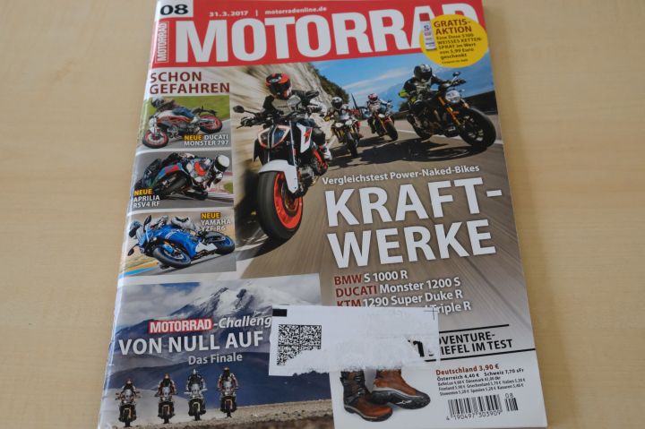 Motorrad 08/2017