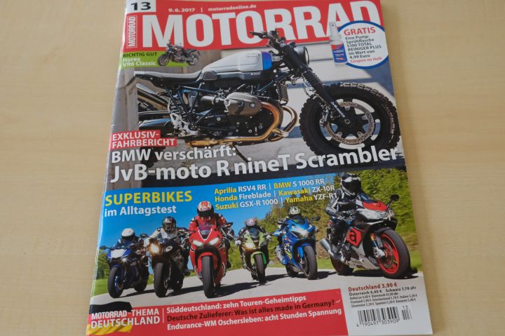 Deckblatt Motorrad (13/2017)