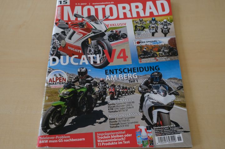 Deckblatt Motorrad (15/2017)