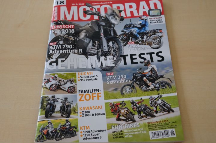 Deckblatt Motorrad (18/2017)