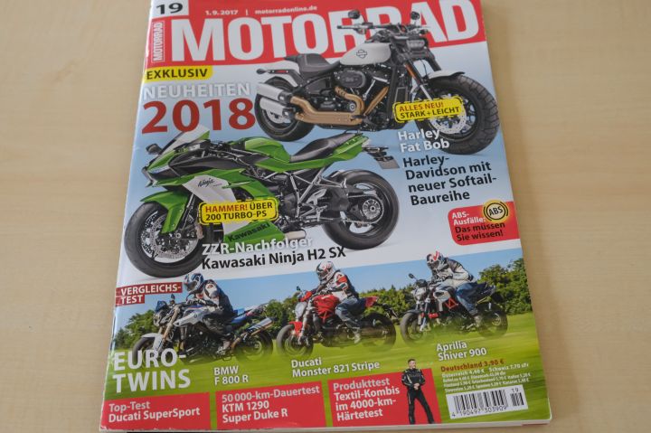 Deckblatt Motorrad (19/2017)
