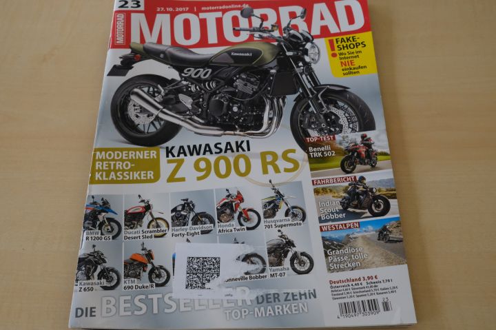 Deckblatt Motorrad (23/2017)