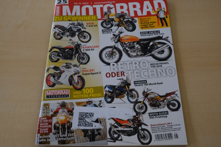 Deckblatt Motorrad (25/2017)