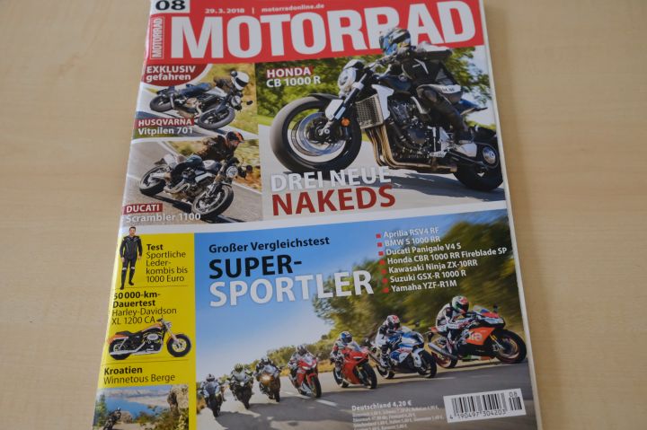 Motorrad 08/2018