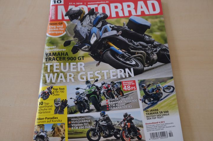 Deckblatt Motorrad (10/2018)
