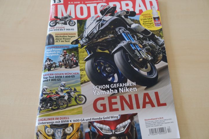 Deckblatt Motorrad (13/2018)