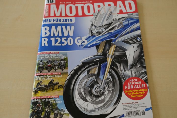 Deckblatt Motorrad (18/2018)