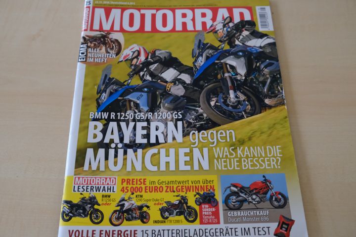 Deckblatt Motorrad (25/2018)