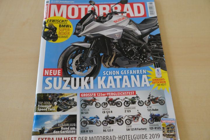 Motorrad 08/2019