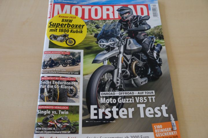 Deckblatt Motorrad (13/2019)