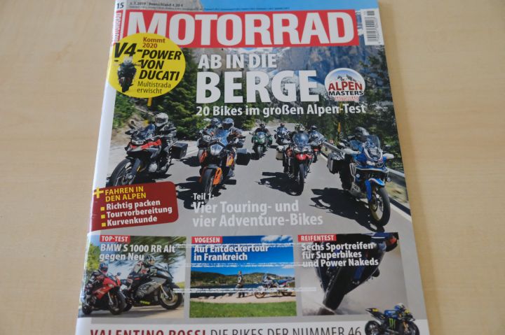 Deckblatt Motorrad (15/2019)