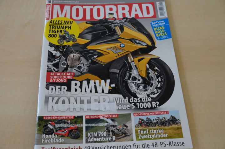 Deckblatt Motorrad (18/2019)