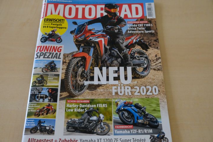 Deckblatt Motorrad (21/2019)