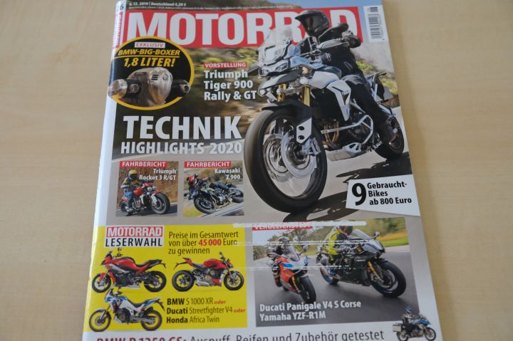 Deckblatt Motorrad (26/2019)