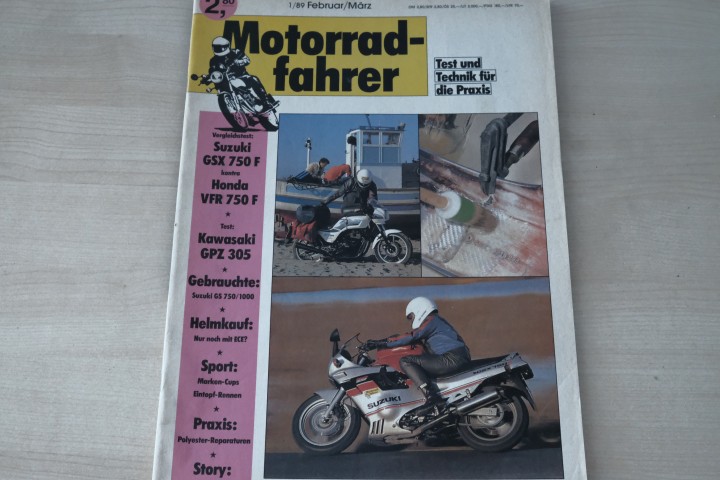 Motorradfahrer 01/1989