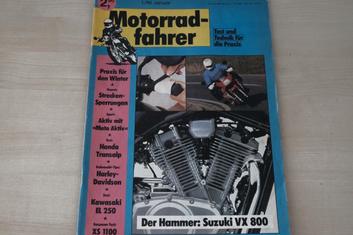 Deckblatt Motorradfahrer (01/1990)
