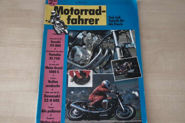 Deckblatt Motorradfahrer (06/1990)