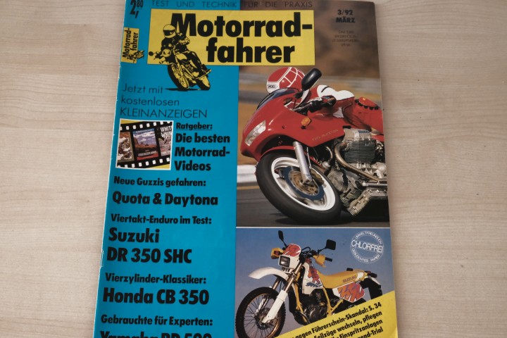 Motorradfahrer 03/1992