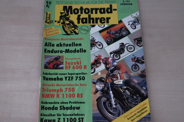 Motorradfahrer 02/1993