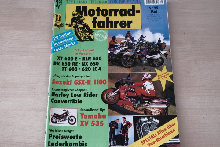 Deckblatt Motorradfahrer (05/1995)