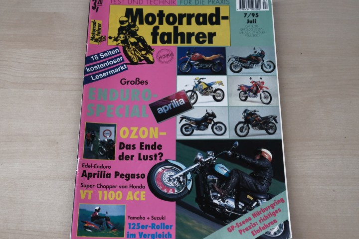 Deckblatt Motorradfahrer (07/1995)