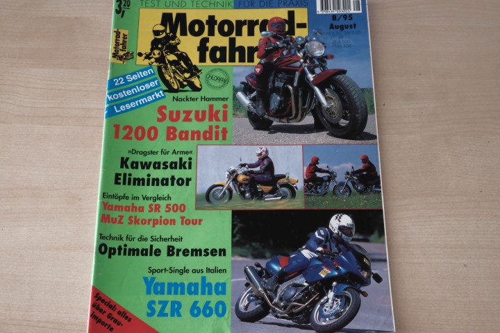 Deckblatt Motorradfahrer (08/1995)