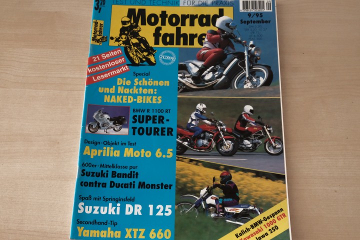 Deckblatt Motorradfahrer (09/1995)