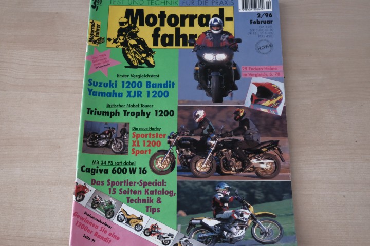 Deckblatt Motorradfahrer (02/1996)