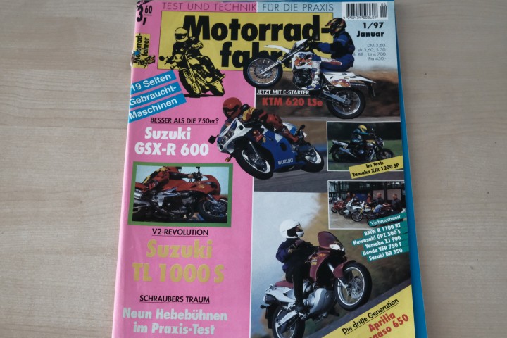 Deckblatt Motorradfahrer (01/1997)