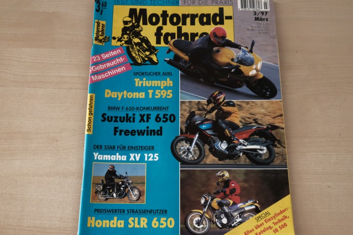 Deckblatt Motorradfahrer (03/1997)
