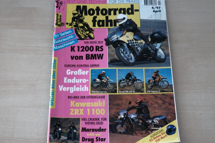 Deckblatt Motorradfahrer (04/1997)