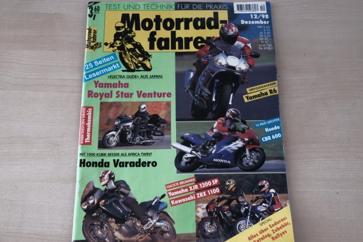 Motorradfahrer 12/1998