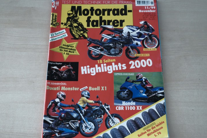Motorradfahrer 11/1999