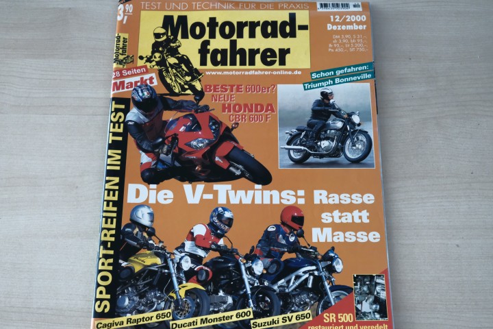 Motorradfahrer 12/2000