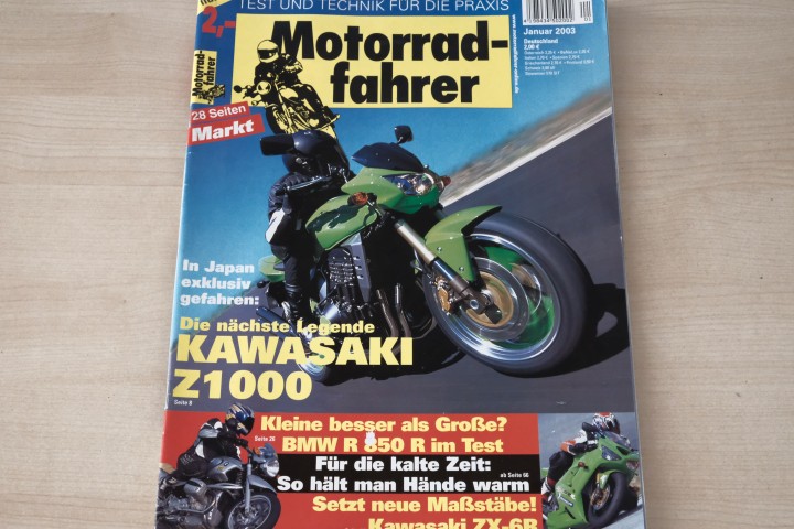 Motorradfahrer 01/2003