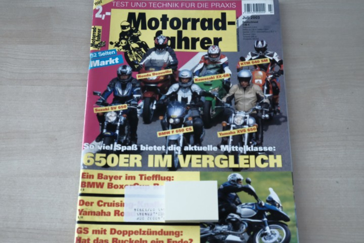 Motorradfahrer 07/2003