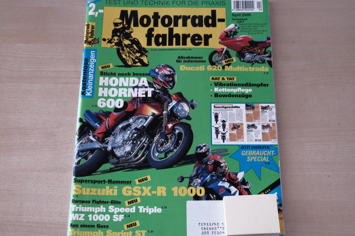 Motorradfahrer 04/2005