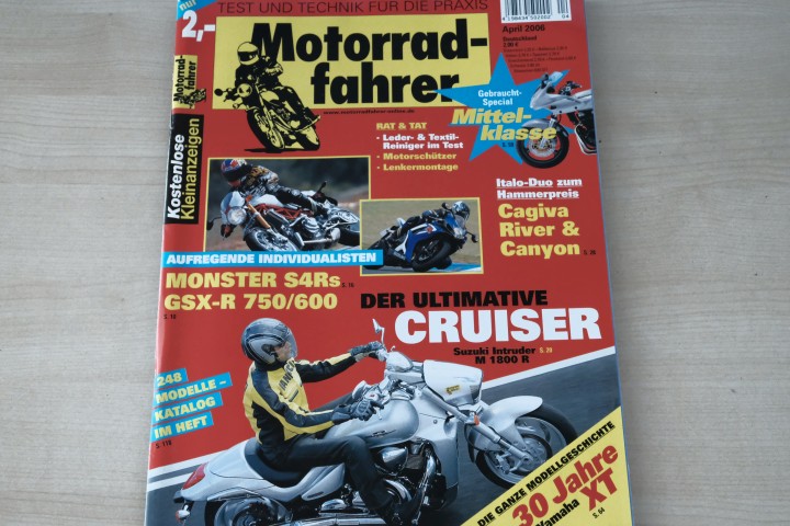 Deckblatt Motorradfahrer (04/2006)