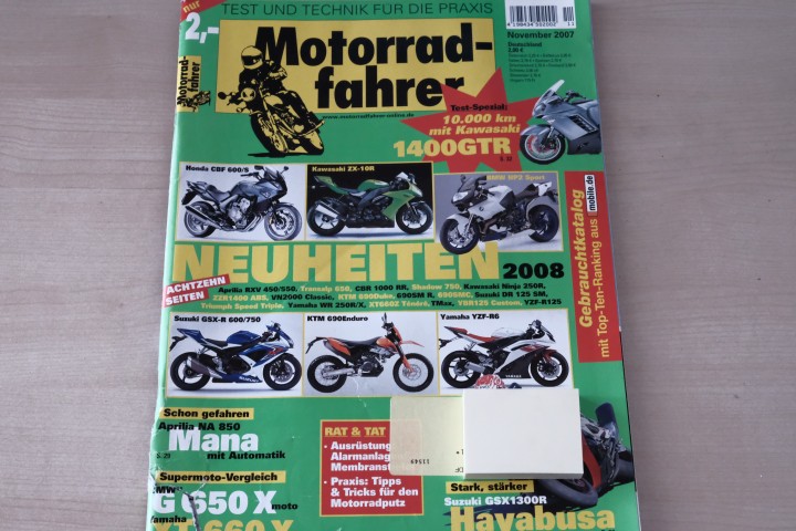 Motorradfahrer 11/2007