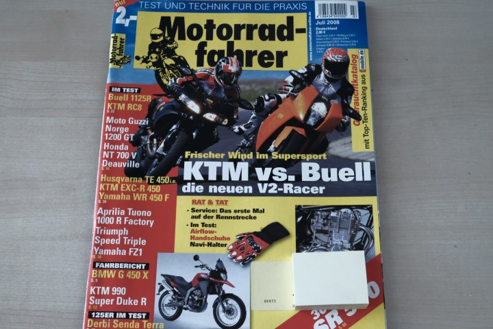 Deckblatt Motorradfahrer (07/2008)