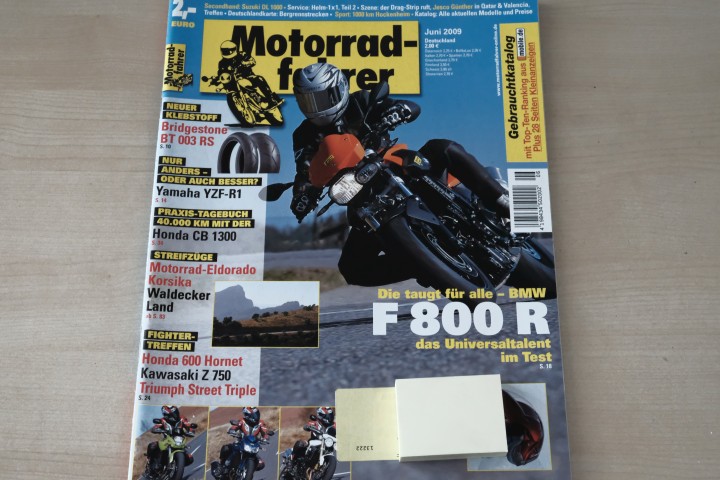 Deckblatt Motorradfahrer (06/2009)