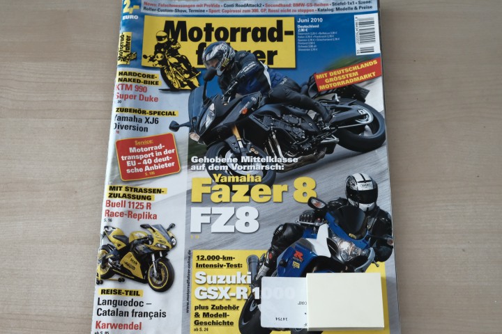 Deckblatt Motorradfahrer (06/2010)