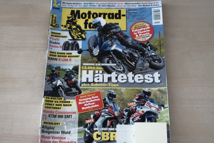 Deckblatt Motorradfahrer (07/2011)