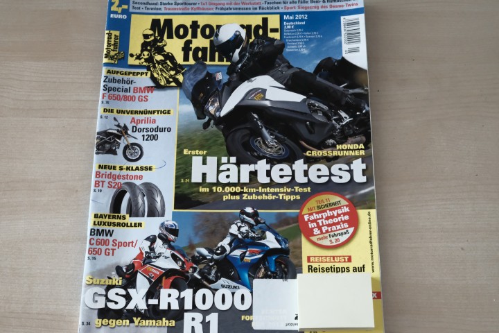 Deckblatt Motorradfahrer (05/2012)