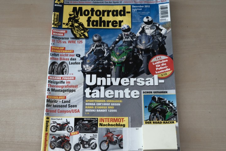 Motorradfahrer 12/2012