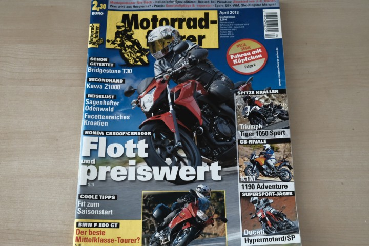 Motorradfahrer 04/2013