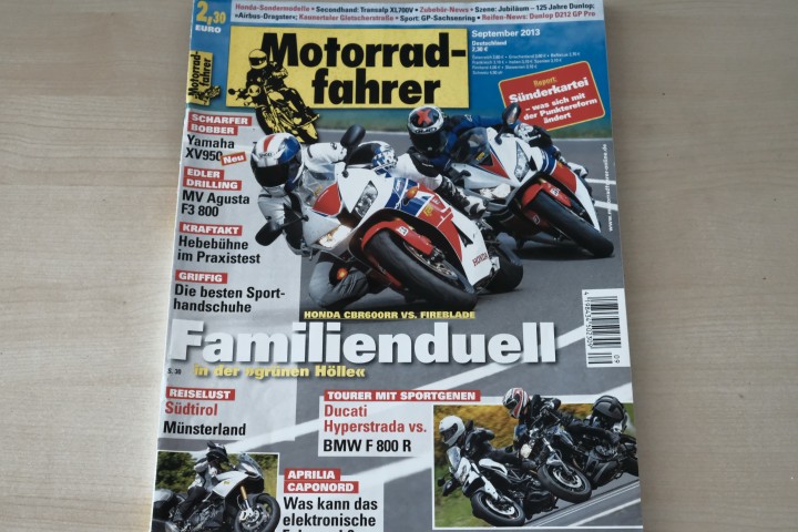 Motorradfahrer 09/2013