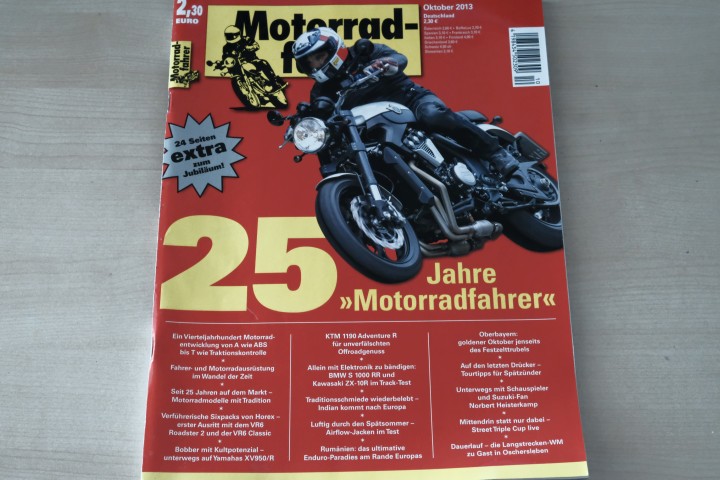 Deckblatt Motorradfahrer (10/2013)