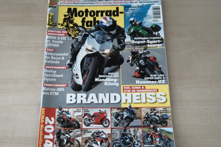 Deckblatt Motorradfahrer (12/2013)